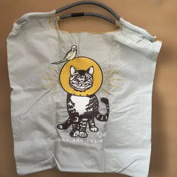 볼 체인 에코백