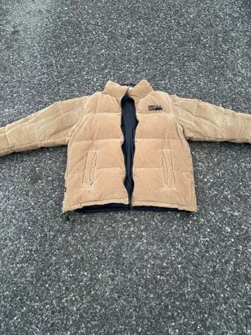 [ 가격 협상 가능 ] 퍼스트 다운 코듀로이 다운 자켓 리버서블