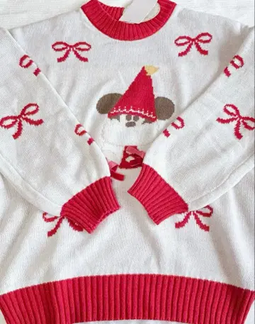 디즈니 2025 크리스마스 릴린린 스웨터