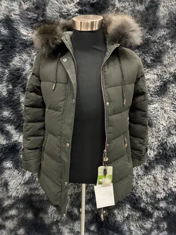 새상품 La MODE 라모드 다운 코트 블랙 여성용 M 사이즈