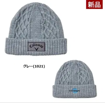 [ 새상품 ] 캘러웨이 / 니트 모자 / 비니