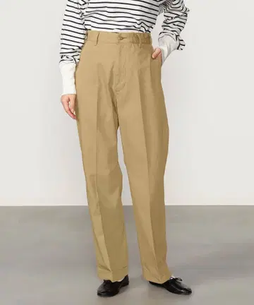 WASHED HIGH WAIST CHINO WOMEN
