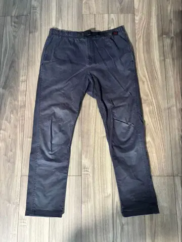 그라미치 뉴 내로우 팬츠 타이트 핏 저스트 컷 네이비 L