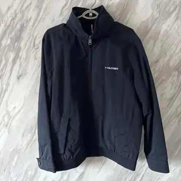 TOMMY HILFIGER 네이비 나일론 자켓