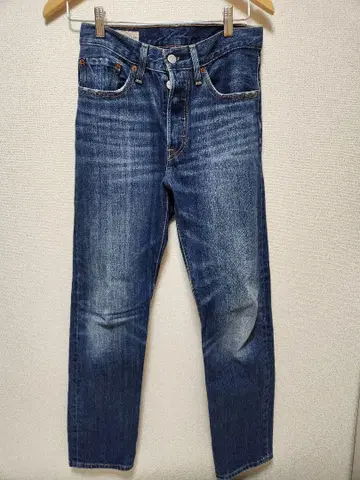 LEVI'S PREMIUM 스트레이트 데님 다크 블루
