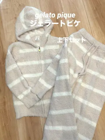 젤라또피케 룸웨어 상하의 세트 복슬복슬 핑크