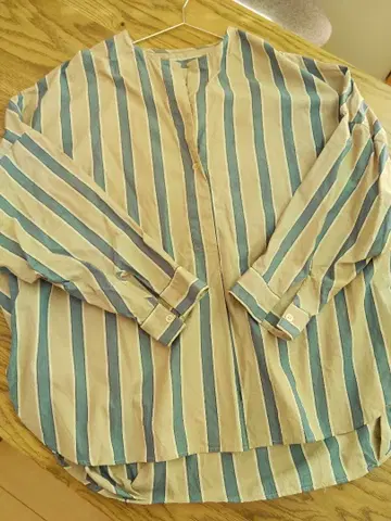 저널 스탠다드 스트라이프 긴팔 셔츠 블라우스