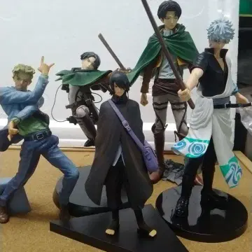 애니메이션 피규어 5체 세트 박스 없음