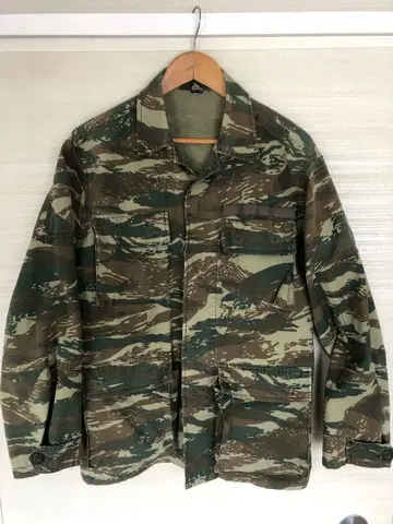 카모플라쥬 밀리터리 자켓