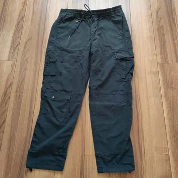 Volcom 블랙 카고 팬츠 XL