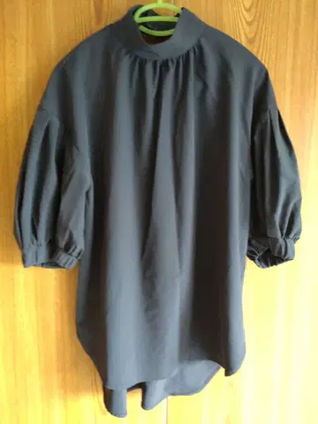 DANSKIN 벌룬 슬리브 블라우스 M