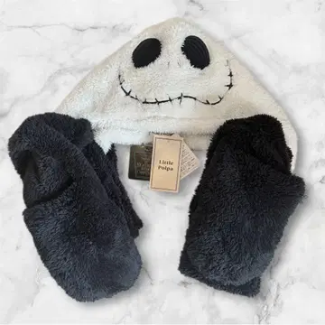 미사용 새상품 나이트메어 잭 머플러 팬캡 디즈니