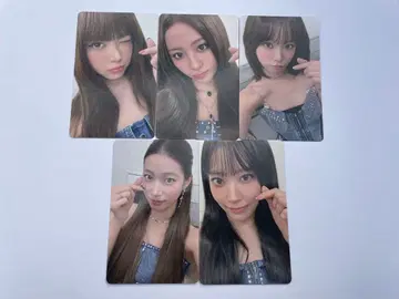 Le Sserafim 도쿄돔 FC 한정판 트레이딩 카드 5종 컴프