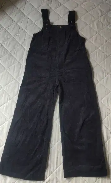 UNIVERSAL OVERALL 블랙 살로펫 F 사이즈