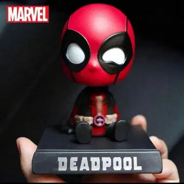 [ 새상품 ] 데드풀 목 움직이는 스마트폰 홀더