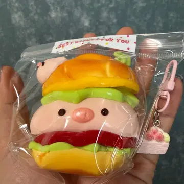 [ 인기 상품 ] 아기 돼지 버거 스퀴즈