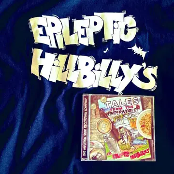 EPILEPTIC HILLBILLY T셔츠+CD 세트 사이코빌리