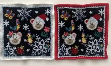 [ FEILER ] 타월 손수건 베어&하이디 스타리 나이트