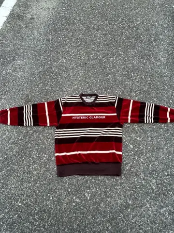 [ 레어 1984년 ] HYSTERIC GLAMOUR 벨로아 소재 맨투맨