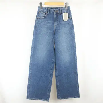 새상품급 Theory luxe 와이드 데님 팬츠 34 블루 여성용