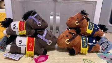 경주마 봉제 인형 4체 세트