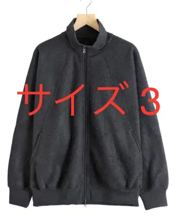 blurhms 24AW Pe/silk 플리스 트랙 재킷