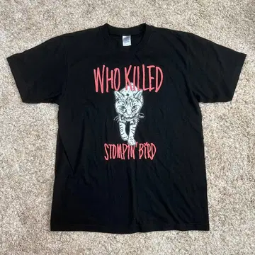 STOMPIN'BIRD 고양이 T셔츠 L 사이즈
