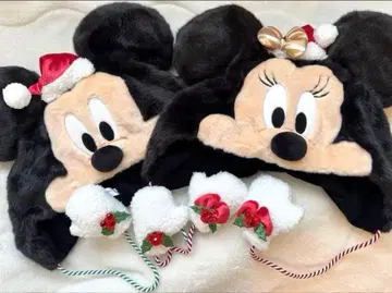 미키 미니 크리스마스 팬캡