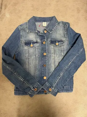 인기 데님 자켓 G 남녀 152cm