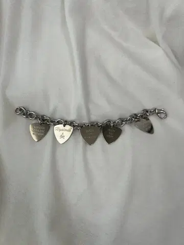 Hysteric Glamour 하트 참 팔찌