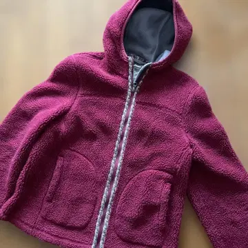 L.L.Bean 플리스 자켓 S 크림슨 컬러