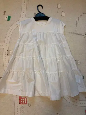 ballsey 화이트 슬리브리스 튜닉