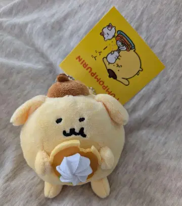 새상품 나가노 산리오 폼폼푸딩 키링 레어 Sanrio