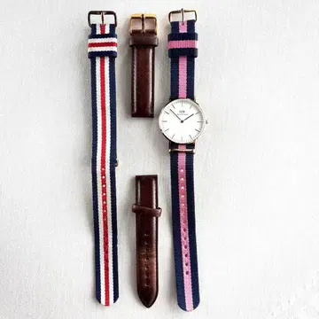 다니엘 웰링턴 손목시계 교체용 벨트 포함