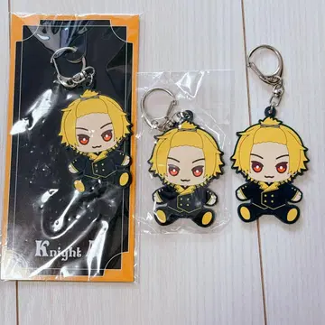 [새상품급] KnightA 기사A 소마 앉아 러버 키링 총 3점