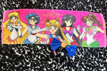 유니버셜 세일러문 페이스 타월 & 머리띠