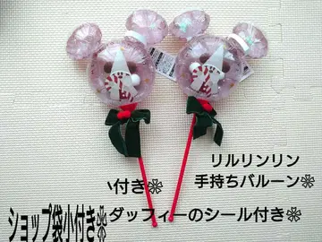 핸드헬드 벌룬 리루린린 크리스마스 2개 세트 디즈니 씨