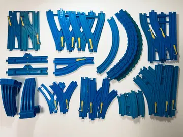 프라레일 레일 부품 세트 파랑