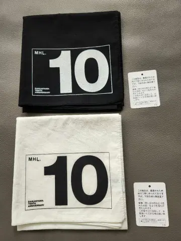 마가렛 하우엘 반다나 스카프 MHL 2개 세트