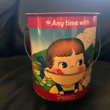 1998년제 레어템 FUJIYA 페코짱 포코짱 원통형 캔