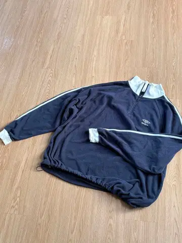 umbro 하프 지퍼 플리스