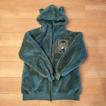 IKAU 플리스 자켓 그린