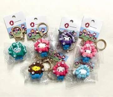 미야쿠미야쿠 산리오 컬러 키링 파스텔 노멀 입체 마스코트