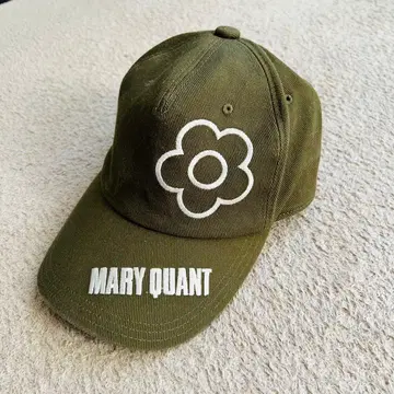 새상품급 마리콴트 캡 로고 자수 모자