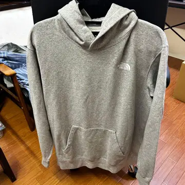 THE NORTH FACE 그레이 후드티