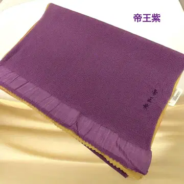 [제왕자] 크레이프 원단 고급 오비 장식 천 보라색 겨자색 #1266