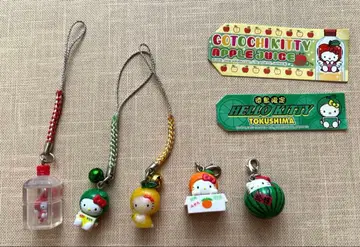 지역 한정 키티 사과 주스 귤 스다치 수박