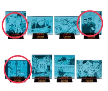 [골든 카무이] 오로라 아크릴 스탠드 컬렉션 오가타 햐쿠노스케 x 3