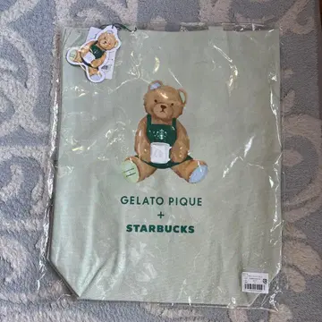 스타벅스 젤라또피케 콜라보 토트백