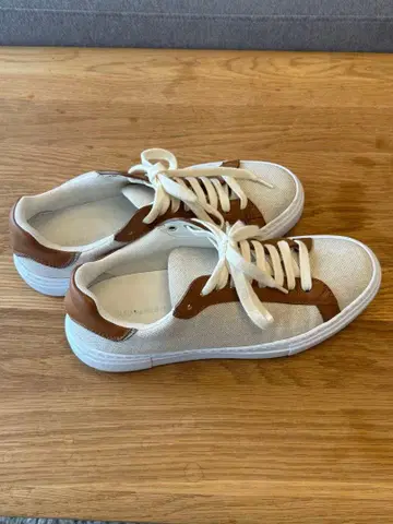 FABIANA FILIPPI 캔버스 & 가죽 스니커즈 [ FR37 ]